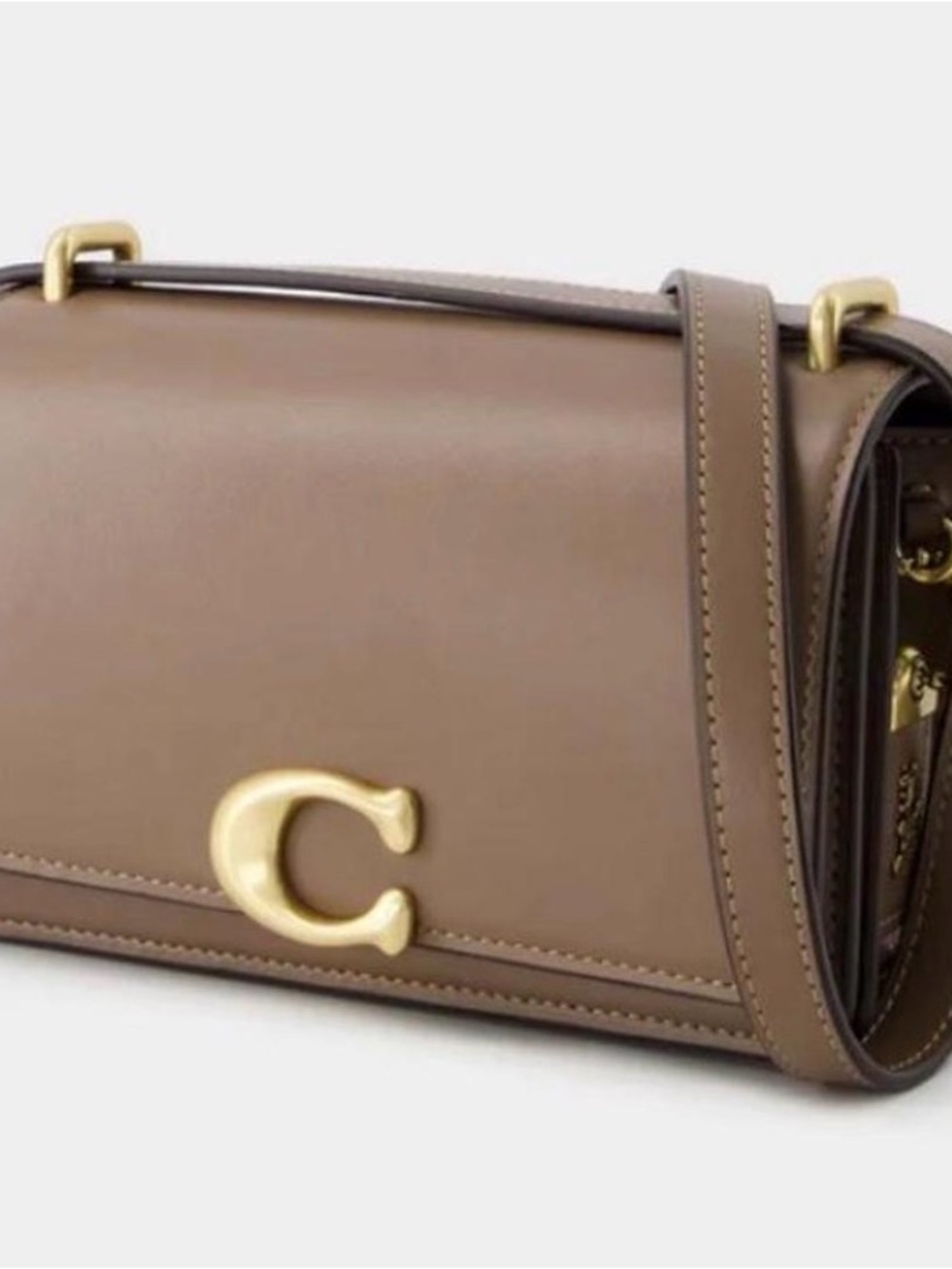 Coach Bandit Shoulder Bag in Dark Stone